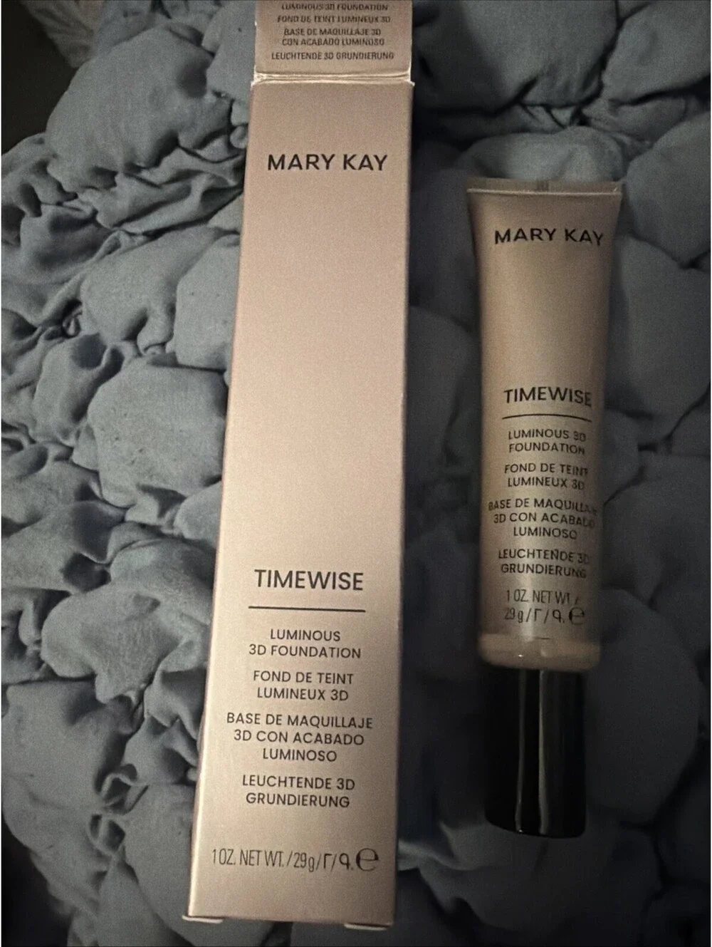 NEW Mary Kay Timewise Luminous 3D Foundation Light 7 Clair 7 210791 HX15